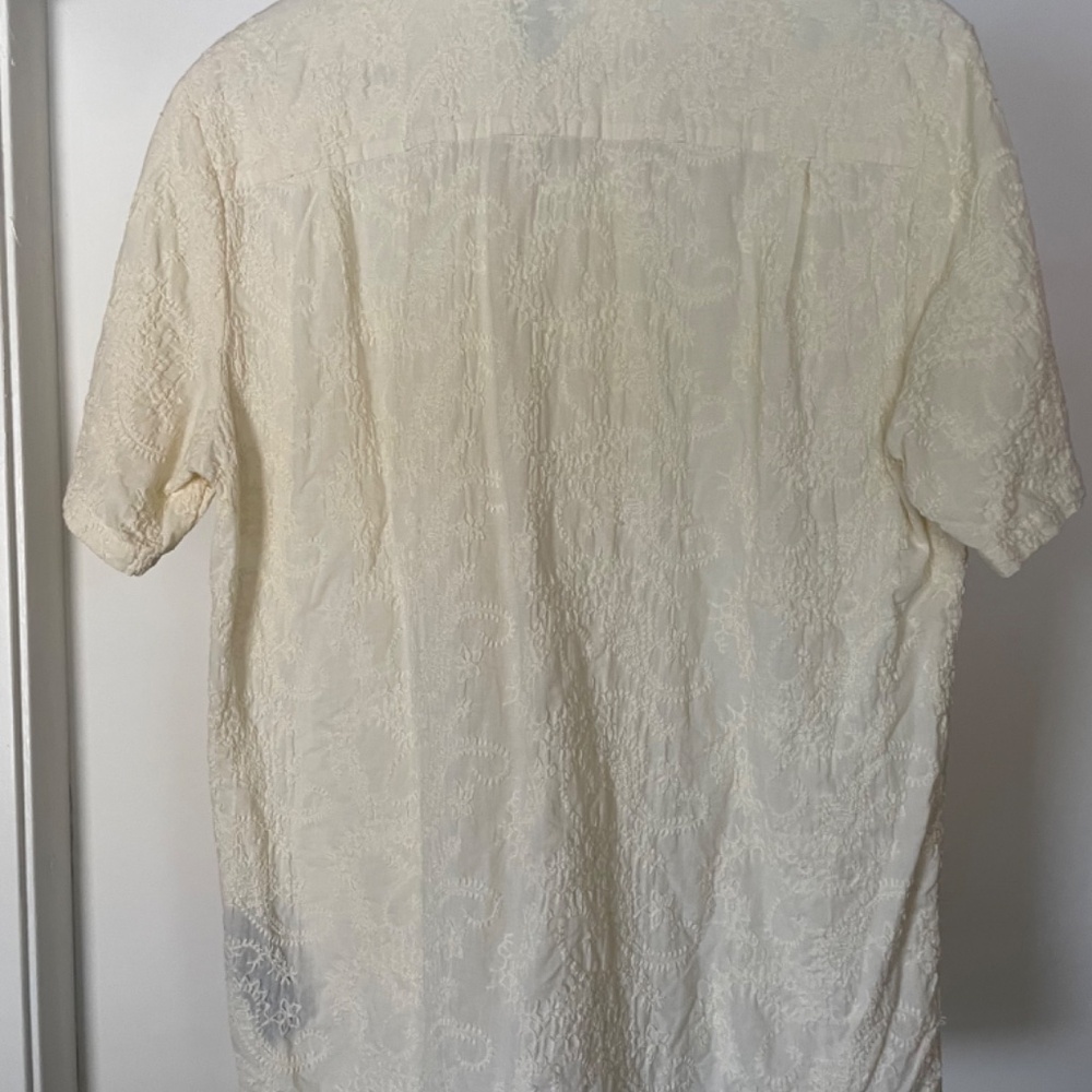 Bdg Ivory Patterned Button-Up - image 2